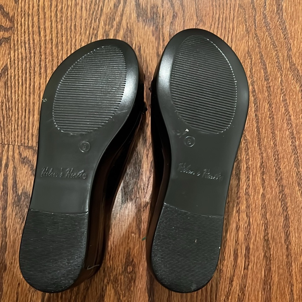 Black patent slides - Picture 4 of 5